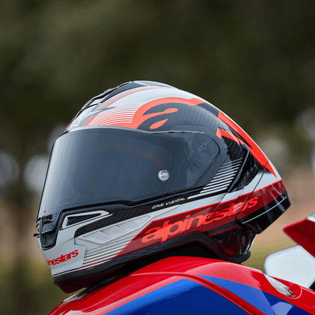Alpinestars S - R10 Team Helmet CRB/R/W - DRIVEN Canada's Powersports 8059347376108200224-1352-XS