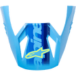 ALPINESTARS VISOR SM3 FORCE CYAN (8980726 - 7232) - DRIVEN Canada's Powersports 80593475732678980726 - 7232