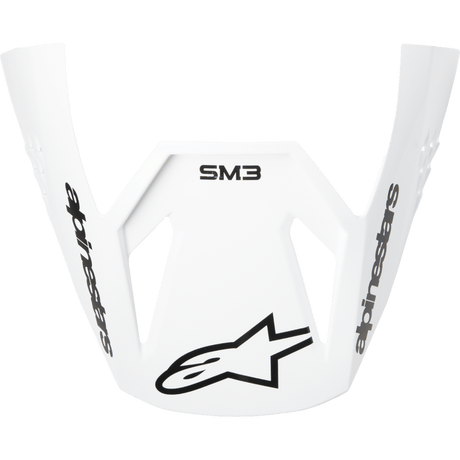 ALPINESTARS VISOR SM3 WHITE - GLOSS (8980326 - 2180) - DRIVEN Canada's Powersports 80593475731448980326 - 2180