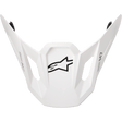 ALPINESTARS VISOR SM7 WHITE - GLOSS (8980826 - 2180) - DRIVEN Canada's Powersports 80593475851618980826 - 2180