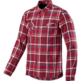 ALPINESTARS WHISTLER WIND BLOCK PLAID SHIRT S MAROON (1401023 - 379 - S) - DRIVEN Canada's Powersports 80593470787931401023 - 379 - S