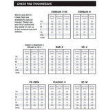 ARAI CHEEKPAD CORSAIR - X EP 15MM (05 - 5698) - DRIVEN Canada's Powersports 68531114231305 - 5698