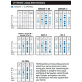 ARAI LINER QUANTUM - X EP V - 10MM (07 - 5827) - DRIVEN Canada's Powersports 68531115187207 - 5827