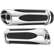 ARLEN NESS COMFORT GRIPS DEEP CUT CHROME FBW (07 - 052) - DRIVEN Canada's Powersports 07 - 052