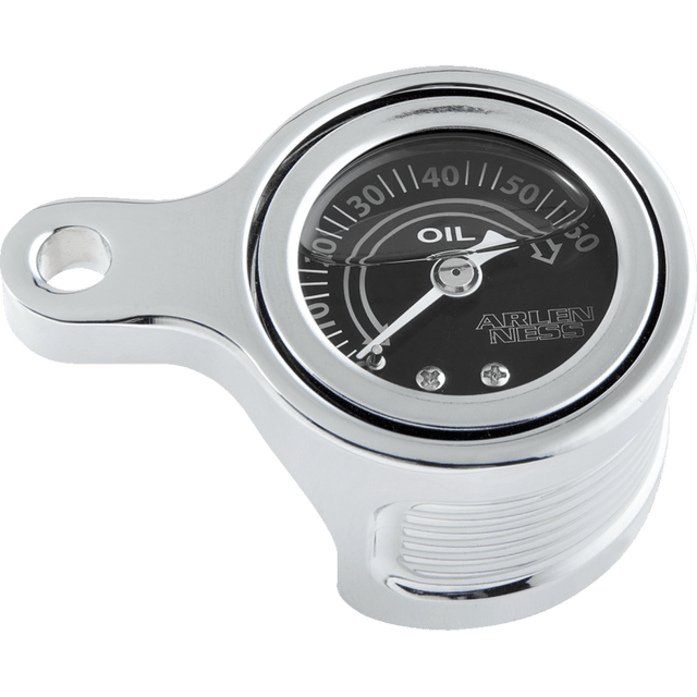 ARLEN NESS GAUGE OIL PRESSURE METHOD CHROME (610 - 102) - DRIVEN Canada's Powersports 610 - 102