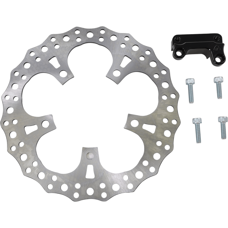ARLEN NESS ROTOR JAGGED 13" LH FRONT (300 - 012) - DRIVEN Canada's Powersports 300 - 012