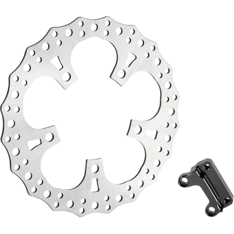 ARLEN NESS ROTOR JAGGED 13" LH FRONT (300 - 012) - DRIVEN Canada's Powersports 300 - 012