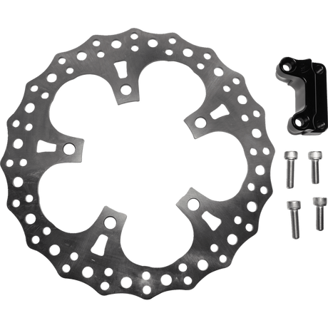 ARLEN NESS ROTOR JAGGED 13" RH FRONT (300 - 013) - DRIVEN Canada's Powersports 300 - 013