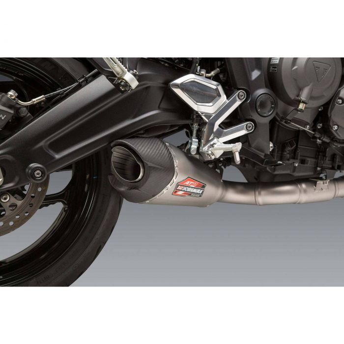 YOSHIMURA AT2 FULL SYSTEM EXHAUST 21-23 TRIDENT RACE FS SS/SS/CF WF