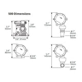 ATTWOOD TSUNAMI MK2 BILGE PUMP (5606 - 7) - DRIVEN Canada's Powersports 0226970239715606 - 7