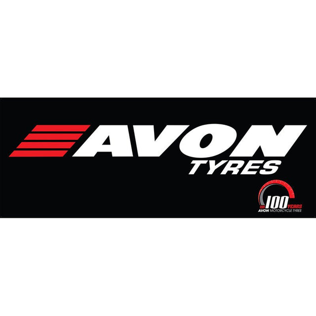 AVON BLACK BANNER 3' X 8' (861 - O94 - 756) - DRIVEN Canada's Powersports 861 - O94 - 756