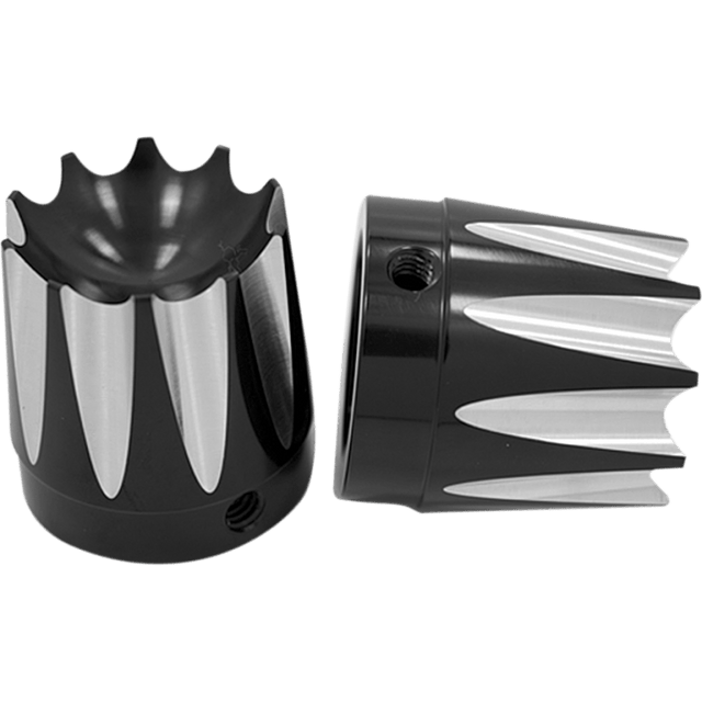 AVON GRIPS 07 - 19 MODELS FRT AXLE CAPS EXCALIBUR - DRIVEN Canada's Powersports 717163011551AXL - EX - ANO