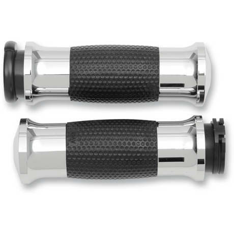 AVON GRIPS GRIPS GEL CHROME (GEL - 70 - CH) - DRIVEN Canada's Powersports 717163621514GEL - 70 - CH