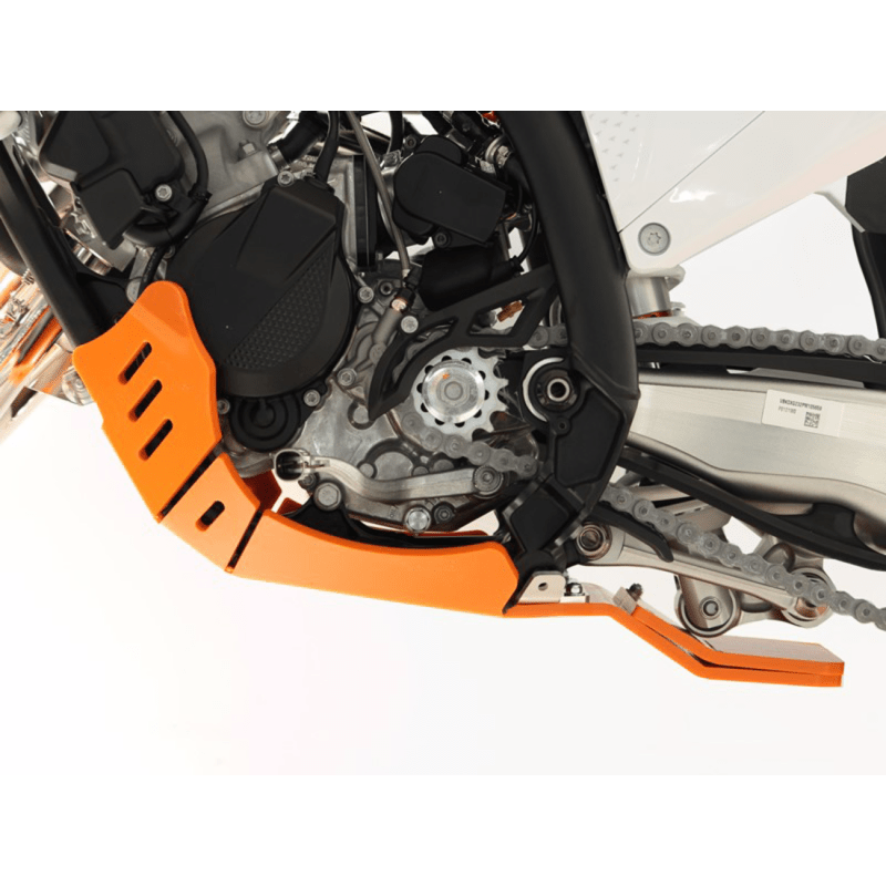 AXP RACING XTR SKIDPLATE 8MM KTM 125 SX - XC - ORANGE (AX1672) - DRIVEN Canada's Powersports AX1672