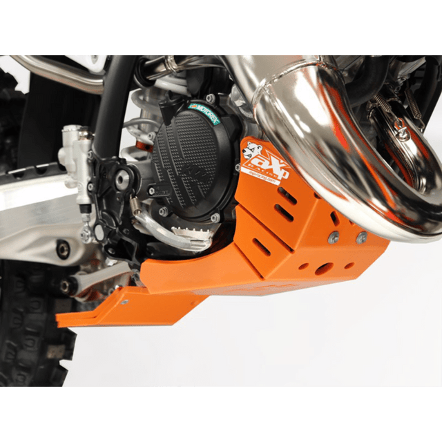 AXP RACING XTR SKIDPLATE 8MM KTM 125 SX - XC - ORANGE (AX1672) - DRIVEN Canada's Powersports AX1672