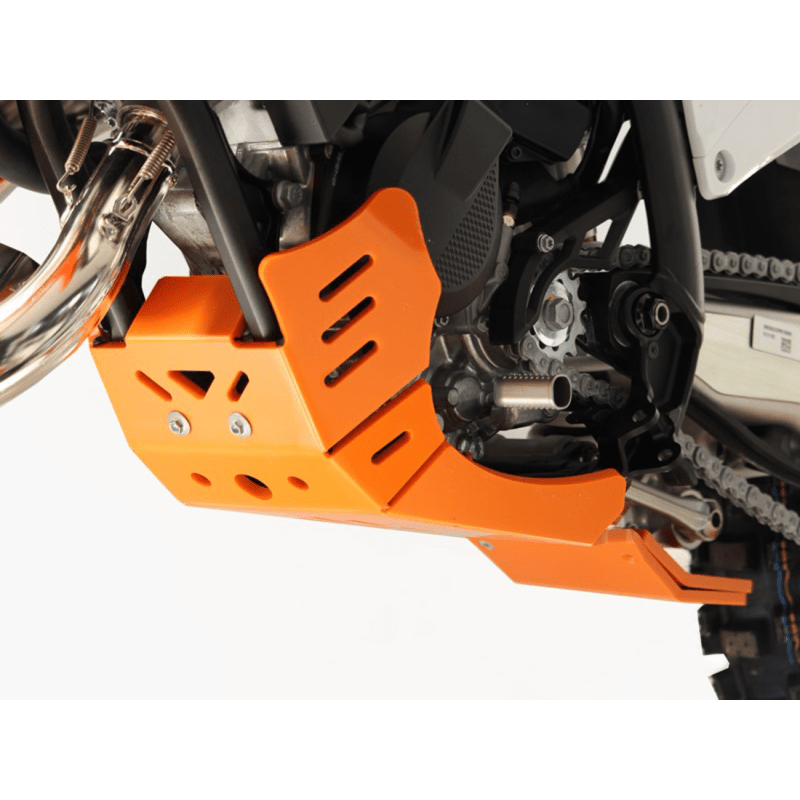 AXP RACING XTR SKIDPLATE 8MM KTM 125 SX - XC - ORANGE (AX1672) - DRIVEN Canada's Powersports AX1672