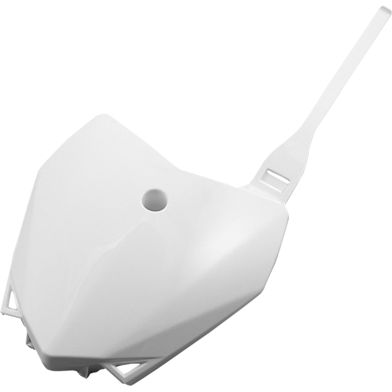 ACERBIS Front # Plate- KLX110/110L:10-22 White Front - Driven Powersports