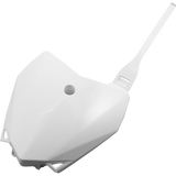 ACERBIS Front # Plate- KLX110/110L:10-22 White Front - Driven Powersports