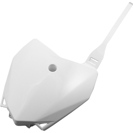 ACERBIS Front # Plate- KLX110/110L:10-22 White Front - Driven Powersports