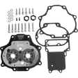 BAKER DRIVETRAIN STREET DOOR ASSEMBLY, BLACK, 2006 - UP DYNA, 2007 - UP BIG TWIN (48403 - 6) - DRIVEN Canada's Powersports 48403 - 6