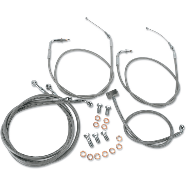BARON CABLE KIT SS RAIDER +2" (BA - 8025KT - 2) - DRIVEN Canada's Powersports BA - 8025KT - 2