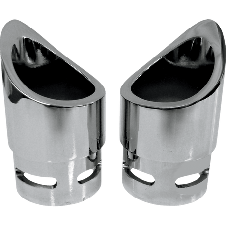 BARON FAMILY JEWELS MINI SCALLOPED EXH TIP EA (BA - 1100 - 02) - DRIVEN Canada's Powersports BA - 1100 - 02