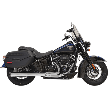BASSANI XHAUST 18 - 21 SOFTAIL EXHAUST 2:1 CHROME (1S91R) - DRIVEN Canada's Powersports 8105940160551S91R