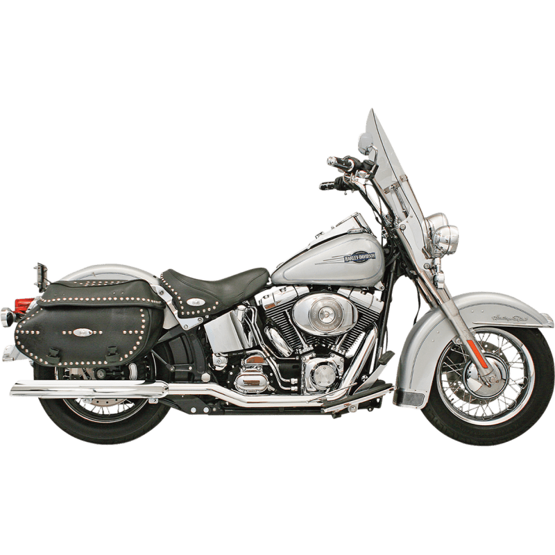 BASSANI XHAUST 07 - 17 FLST/FXST POWER CURVE HEADERS - DRIVEN Canada's Powersports 810594010442SFT - 212