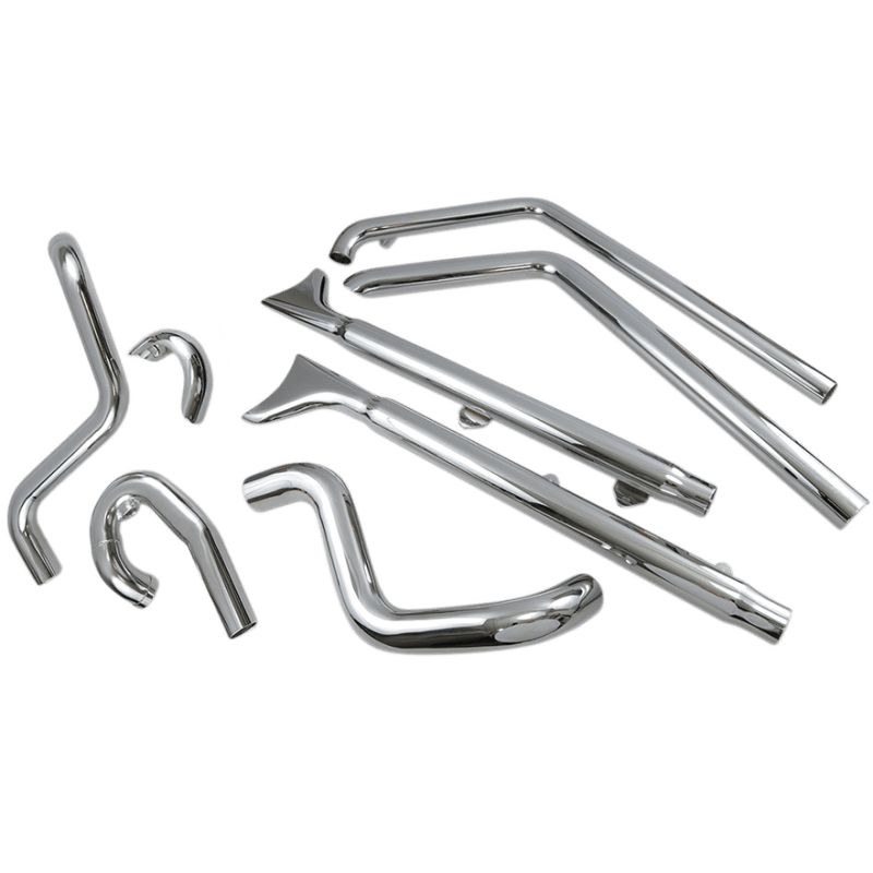 BASSANI XHAUST 07 - 17 SOFTAIL 33" FISHTAIL 2:2 FS W/BAFFLE - DRIVEN Canada's Powersports 1S66E - 33