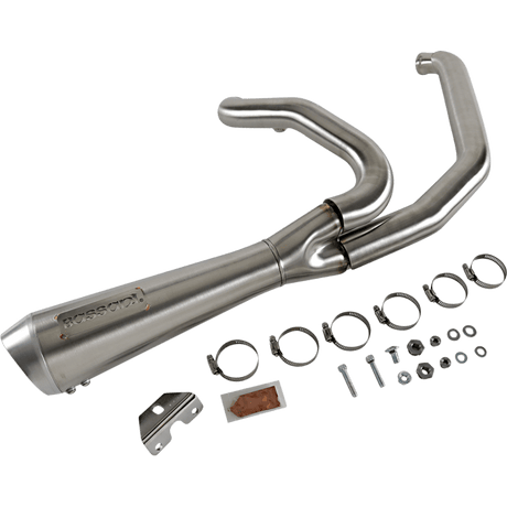 BASSANI XHAUST 17 - 21 FL EXHAUST 2:1 SHORT MEGA SS (1F42SS) - DRIVEN Canada's Powersports 8500074953291F42SS