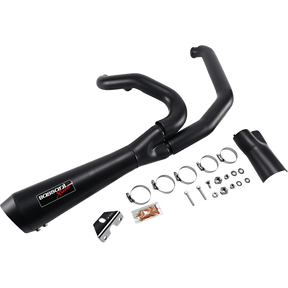 BASSANI XHAUST 17 - 21 FL EXHAUST 2:1 SHORT MEGA - DRIVEN Canada's Powersports 8500074953361F42RB