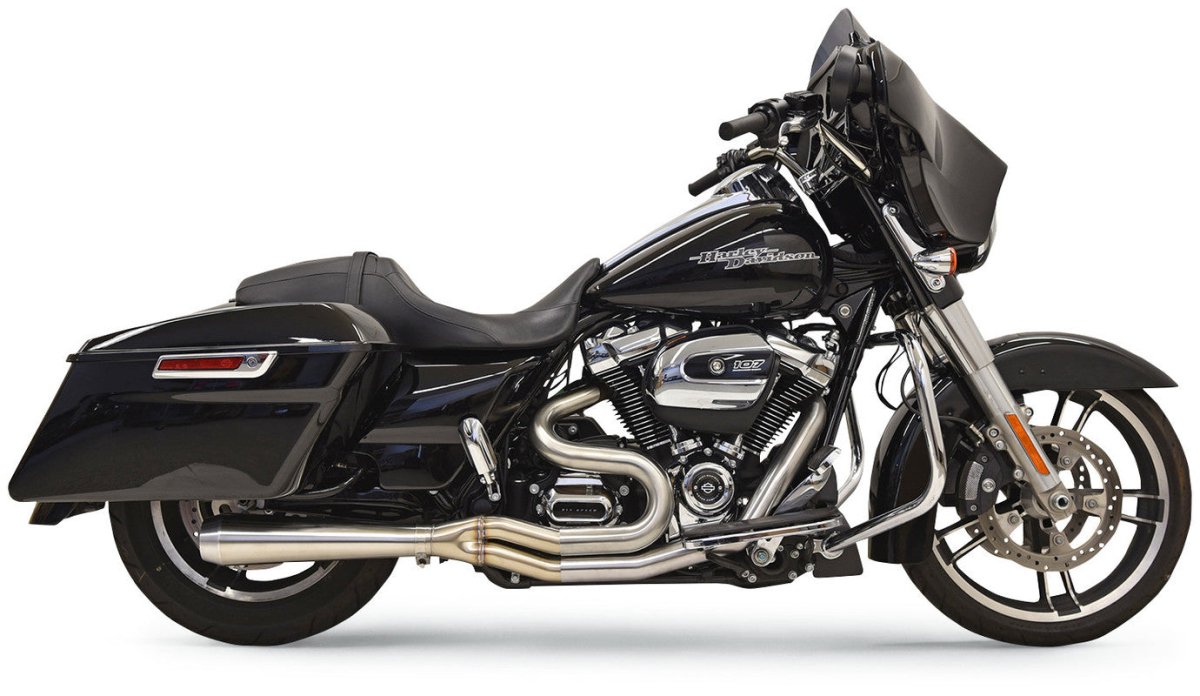 BASSANI XHAUST 17 - 21 FL EXHAUST 2:1 SS 4" MEGA SHRT (1F22SS) - DRIVEN Canada's Powersports 8105940127051F22SS