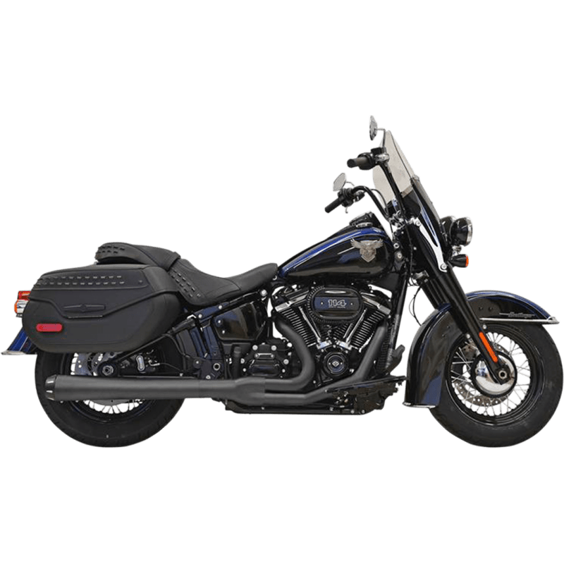 BASSANI XHAUST 18 - 21 SOFTAIL EXHAUST 2:1 - DRIVEN Canada's Powersports 8105940161851S91RB