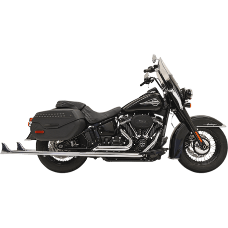 BASSANI XHAUST 18 - 21 SOFTAIL EXHAUST FISH/T 39" N/B (1S76E - 39) - DRIVEN Canada's Powersports 8105940127671S76E - 39