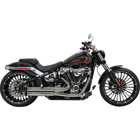 BASSANI XHAUST 18 - 21 SOFTAIL PRO STR FS 2:2 CHROME (1S34D) - DRIVEN Canada's Powersports 8105940157201S34D