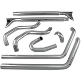 BASSANI XHAUST 07 - 17 SOFTAIL 33" FISHTAIL 2:2 FS NO BAFFLE (1S46E - 33) - DRIVEN Canada's Powersports 8105940186221S46E - 33