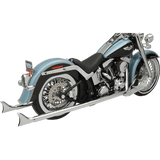 BASSANI XHAUST 07 - 17 SOFTAIL 36" FISHTAIL 2:2 FS NO BAFFLE (1S46E - 36) - DRIVEN Canada's Powersports 8105940182951S46E - 36
