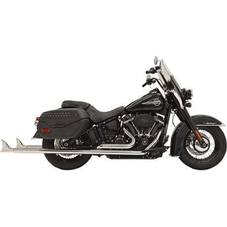 BASSANI XHAUST 18 - 21 SOFTAIL EXHAUST FISH/T 39" N/B (1S86E - 39) - DRIVEN Canada's Powersports 1S86E - 39
