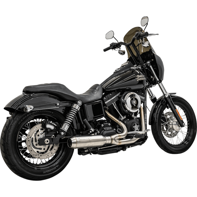 BASSANI XHAUST 2 - INTO - 1 RIPPER EXHAUST W/SUPER MUFFLER STAINLESS STEEL (1D7SS) - DRIVEN Canada's Powersports 1D7SS