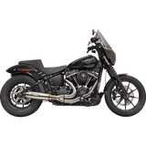 BASSANI XHAUST 2INTO1 SUPER BIKE EXHAUST 4"MUFFLER STAINLESS STEEL (1S77SS) - DRIVEN Canada's Powersports 1S77SS