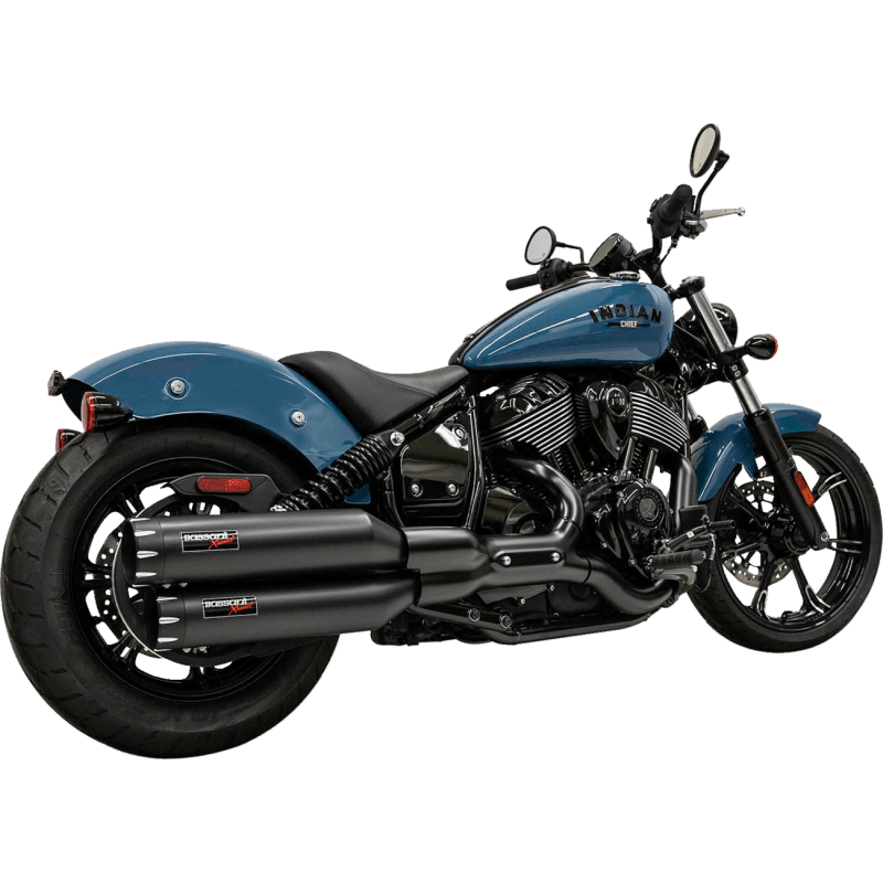 BASSANI XHAUST 4" SLIP ON MUFFLERS - DRIVEN Canada's Powersports 8CH17B