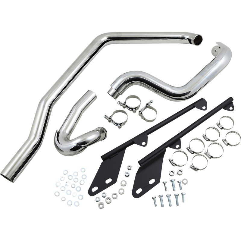 BASSANI XHAUST 86 - 06 FLST/FXST POWER CURVE HEADERS - DRIVEN Canada's Powersports 810594010435SFT - 211