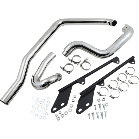 BASSANI XHAUST 86 - 06 FLST/FXST POWER CURVE HEADERS - DRIVEN Canada's Powersports 810594010435SFT - 211