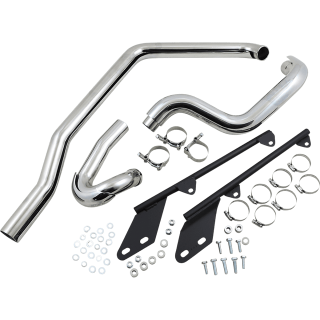 BASSANI XHAUST 86 - 06 FLST/FXST POWER CURVE HEADERS - DRIVEN Canada's Powersports 810594010435SFT - 211