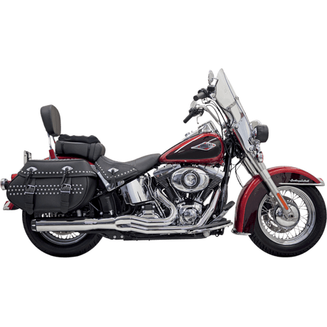 BASSANI XHAUST 86 - 17 SOFTAIL B1 POWER 2:1 FS CHROME (1S18R) - DRIVEN Canada's Powersports 8105940137191S18R