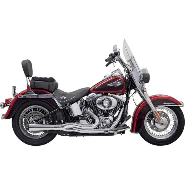 BASSANI XHAUST 86 - 17 SOFTAIL MEGA POWER 2:1 FS CHROME (1S12R) - DRIVEN Canada's Powersports 8105940133201S12R