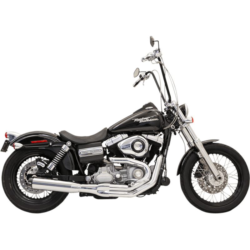 BASSANI XHAUST 91 - 17 DYNA B1 POWER 2:1 FS CHROME (1D18R) - DRIVEN Canada's Powersports 8105940177171D18R