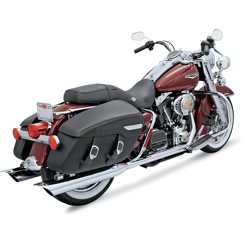 BASSANI XHAUST 95 - 08 FLH/FLT TRUE DUAL HEADERS CHROME (11315A) - DRIVEN Canada's Powersports 81059401335111315A