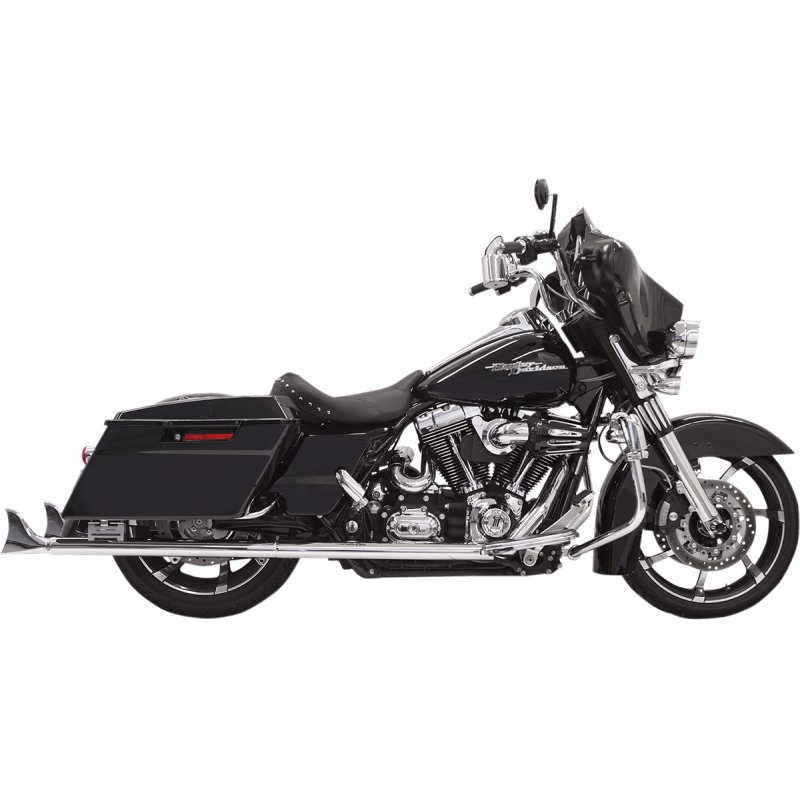 BASSANI XHAUST 95 - 16 FLH/FLT 33" FISHTAIL SO CH*2 NO BAFFLE (1F17E33) - DRIVEN Canada's Powersports 1F17E33