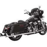 BASSANI XHAUST 95 - 16 FLH/FLT 33" FISHTAIL SO CH*2 W/BAFFLE (1F27E33) - DRIVEN Canada's Powersports 8105940188201F27E33